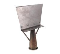Kisangel Grattoir à désherber - Pelle Plate en Acier au manganèse Haute résistance pour Le décapage de la Mousse sur béton, Le déneigement et la Finition des Bordures de pelouse.