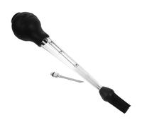 Kisangel Injecteur Alimentaire Poire à Jus en Acier Inoxydable Silicone, Outil Pratique pour Injection de Viande et Arôme de Dinde Cuisine Domestique