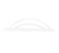 Kisangel Organisateur de Pinceaux de Maquillage Résistant à l'usure Rayures en Acrylique Transparent, Support Porte-Stylo Unique pour Salle de Bain