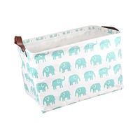 Kisangel Organiseur D'garçon Aléatoire Nurseries Chambres et Couleur Filles Panier de Rangement en Toile Bleu Grosse Capacité de Stockage Décoratif pour pour Jouets Langes