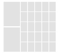 Kisangel Papier pour Palette Humide 60 Feuilles Blanc Papier de Remplacement pour Mélange Précis Couleurs Usage DIY et Travaux Manuels