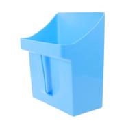 Kisangel Pelle à Poussière en Plastique Bleu avec Poignée Ergonomique, Bord pour Retenir Poussières Fines et Débris, pour Nettoyage Intérieur et Jardin
