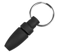 Kisangel Perforateur à Cigares Outil Compact et Facile à Utiliser en Acier Inoxydable et Silicone Noir Création de Petits Trous Précis pour Amateurs de Cigares