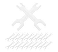 Kisangel pinces de déconnexion, outil d'insertion de filtre à eau, plastique blanc, 20pcs, précision, pour raccord de filtre à eau et cartouches, filtres de robinet