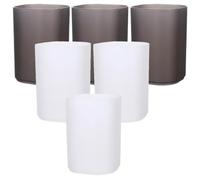 Kisangel Porte-crayons Pp 6pcs, Boîte de Rangement de Bureau Simple