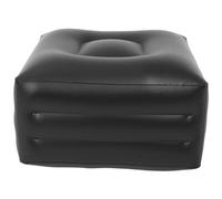 Kisangel Pouf Cube d'extérieur imperméable : Tabouret Gonflable 51 x 51 x 28 cm pour terrasse - Coussin d'assise et Repose-Pieds gonflables - Tabouret léger et Peu encombrant pour