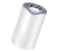 Kisangel Purificateur D'air Portable en ABS, UV pour Voiture et Bureau Design Silencieux Capacité 50 M³/h, pour Maison et Bureau