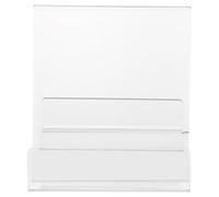 Kisangel Serrage-livres 1 Pièce de Table en Acrylique Transparent pour Organiser Livres et Documents, Support Pratique pour Bureau Intérieur
