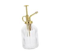 Kisangel Spray Bouteille Vintage Verre Pour Plantes Vaporisateur Plante Intérieur Et Jardin Arrosoir Vaporisateur Brouillard Uniforme Design Transparent Et Pompe Dorée Pour Bonsaïs Et Fleur