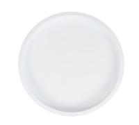 Kisangel Support à roulettes pour Pot de Fleurs, Plateau Renforcé PP Blanc | Roues Universelles Fluides, Forte Capacité de Charge, Surface Mate Résistante à Saleté, Protège le Sol