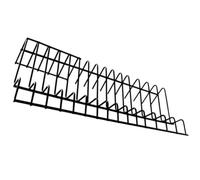 Kisangel Support pour Pinces de Bureau en Fer, Rangement Noir Multi-Usage | Salon et Barber Shop, Organisation des Outils, Stockage Pratique et Maintien D’un Espace Net