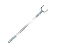 Kisangel Tringles à Vêtements Rétractables Capacité de Charge Élevée en Alliage D'aluminium Bleu 2pcs Légères et Solides Faciles à Transporter Réglables pour Plafond ou Cadre