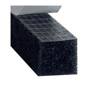 KISO MI 2408 X2 - Mousse PU imprégnée d’acrylique - Rouleau 15 m - Gris