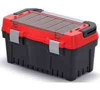 KISTENBERG EVO caisse a outils avec poignée métallique et serrure, 47,6 × 26 × 25,6 cm, KE