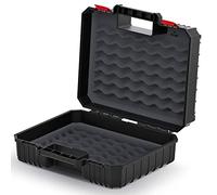 Kistenberg Mallette à outils HEAVY 40 KHV40P – mousse intérieure, étanche – Noir