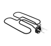 Kistrba Élément Chauffant 66631 Compatible avec Weber Q140 Q1400 | Grilles électriques éléments chauffants en acier inoxydable 2200 W, référence OE# 80342, 80343, 65620