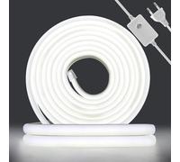 KISUFU 220V Bande Lumineuse LED COB, Dimmable 288 LEDs/m Néon Étanche IP67 Ruban LED 50cm Découpable Flexible Light Strip pour DIY La fête, Chambre, Jardin, Plafond Décoration.
