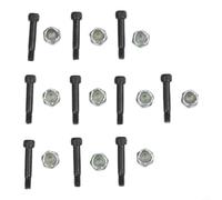 Kit 10 Boulons Axe Moteur Pellet Grill pour camp Chef Kit 10 | Acier pour robuste, résistance chaleur , durée vie prolongée, compatible pour traeger, Z Grills