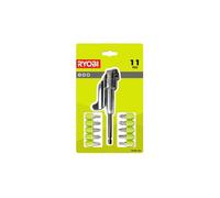 Kit 10 embouts RYOBI plus 1 renvoi d'angle pour Perceuses - Visseuses