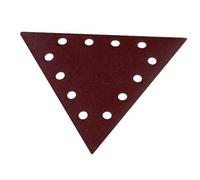 Kit 10 triangles abrasifs grain 180 280x280x280mm a ponceuses murales Scheppach