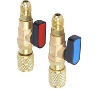 Kit 2 adaptateurs R22/R410A - Raccords cuivre climatisation universels