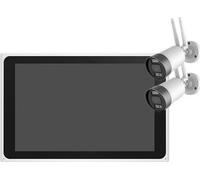 Kit 2 caméras Wi-Fi + écran NVR - LINK2HOME - 3MP, détection intelligente, écran LCD 10.1""