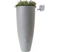 Kit 2 en 1 avec bac à fleur amovible - 300 L - Gris Gris G