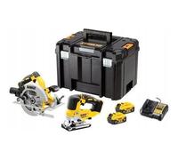 DeWALT DCK2012P2T Kit d'outils sans fil (DCS570+DCS334 +18V/2x5,0Ah) Tstak