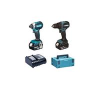 Kit 2 outils sans fil Makita 18V 3,0Ah (DDF490, DTD153) Moteurs Brushless MAKPAC 3