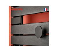 Kit 2 patères ovales pour sèche-serviettes Adélis et Néfertiti - Atlantic 850650
