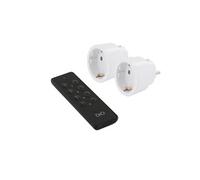 - Kit 2 prises nano Schuko + télécommande - Chacon