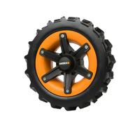 WORX Roues Lestées Avec Semelle en V WA0953, Pour Robots tondeuses Worx LANDROID WR130E, WR141E, WR142E, WR143E, WR165E, WR167E, Draine le Sol et Améliore l’Adhérence de Votre Robot Tondeuse Landroid