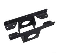 Kit 2 Supports Corner Pour Tonnelle Et Terrasse Jardin | Acier 2.7mm épais, finition noire anti-rouille, pour idéal pour structures lourdes, résistance vent et pluie