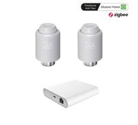 Kit 2 Têtes Thermostatiques Connectées + Passerelle ZigBee Ethernet