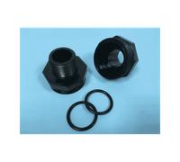 Kit 2 traversées de paroi NOIRES + joint 1"1/2 FSAB Balear Ø400 à 640. Toledo - Remplace RRFI0005.00R, R0598200