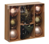 Kit 20 Pièces Déco de Noël Secret des Bois 24cm Multicolore