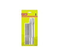 Kit 3 forets RYOBI plus 2 burins SDS+ - RAKSP05