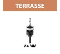 Kit 3 forets spécial terrasse Ø4mm DIAGER