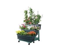 Kit 3 jardinières - ORTO DI BAMA - 80 cm - Vert