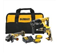 Jeu d'outils Dewalt DCH133+DCG405+DCF620, 18V XR, Li-Ion 2x5,0Ah, DCK304P2