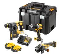 DeWalt Kit 3 outils DCK330P2T – DCD800 + DCG405 + DCH273 – 18V Brushless – 2 batteries 5Ah