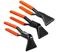 Kit 3 Pinces à Plier Tôle Professionnel 0° 45° 90° : Border, Plier, Décaler | Jeu de Pinces Multiprises de Bricolage, Portable, Plier et Lisser la Tôle, Outil Couvreur Tôliers, Réparateurs et Bricoleurs
