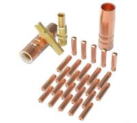 Kit 32 Embouts pour contact pour mig MB15 15AK Laiton 0.030 0.035 Pouces pour Lincoln pour magnum Accessoires Soudage(B)