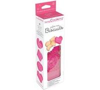 Kit 4 découpoirs-éjecteurs pour Biscuits - ScrapCooking Multicolore G