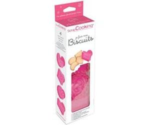 Kit 4 découpoirs-éjecteurs pour Biscuits - ScrapCooking Multicolore G
