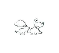 Kit 4 emporte-pièces - Dinosaure