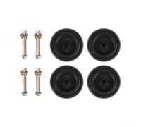 Kit 4 pour roues Métal Noires pour Exmark pour toro Kit 4 pour(2pcs)