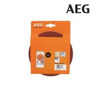 Kit 5 disques abrasifs AEG grain 80 150mm 4932430456