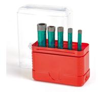 KIT 5 FRAISE DIAMANTÉE POUR PERÇAGE A SEC ET EAU FAJ MONTOLIT MONDRILLO FTJVA-N