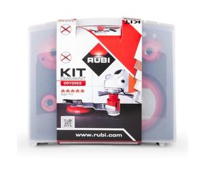 Kit 5 Trépans de diamant coupe à sec de Ø 28, 35, 43, 50 et 68 mm drygres RUBI - 50936